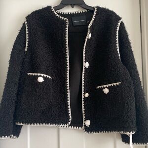 English factory teddy lady jacket